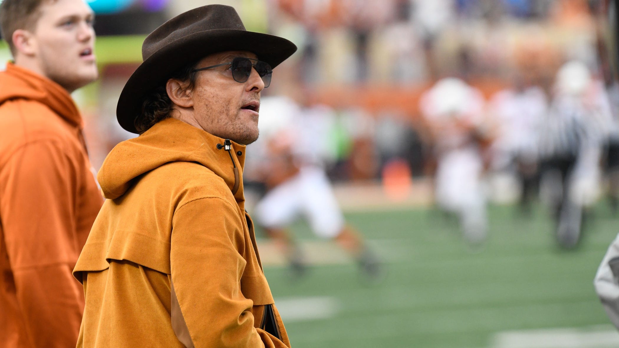Matthew McConaughey as Texas Governor "would be up to the people more than me"