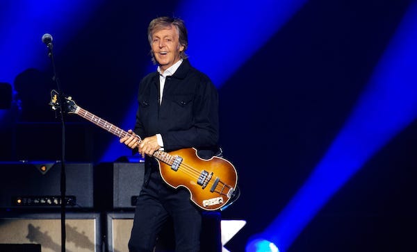 Paul McCartney takes the stage at Talking Stick Resort Arena 