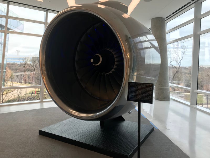 American Airlines engine
