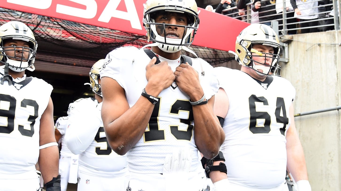 Michael Thomas doubtful for Saints minicamp, coach says, but making 'significant progress'