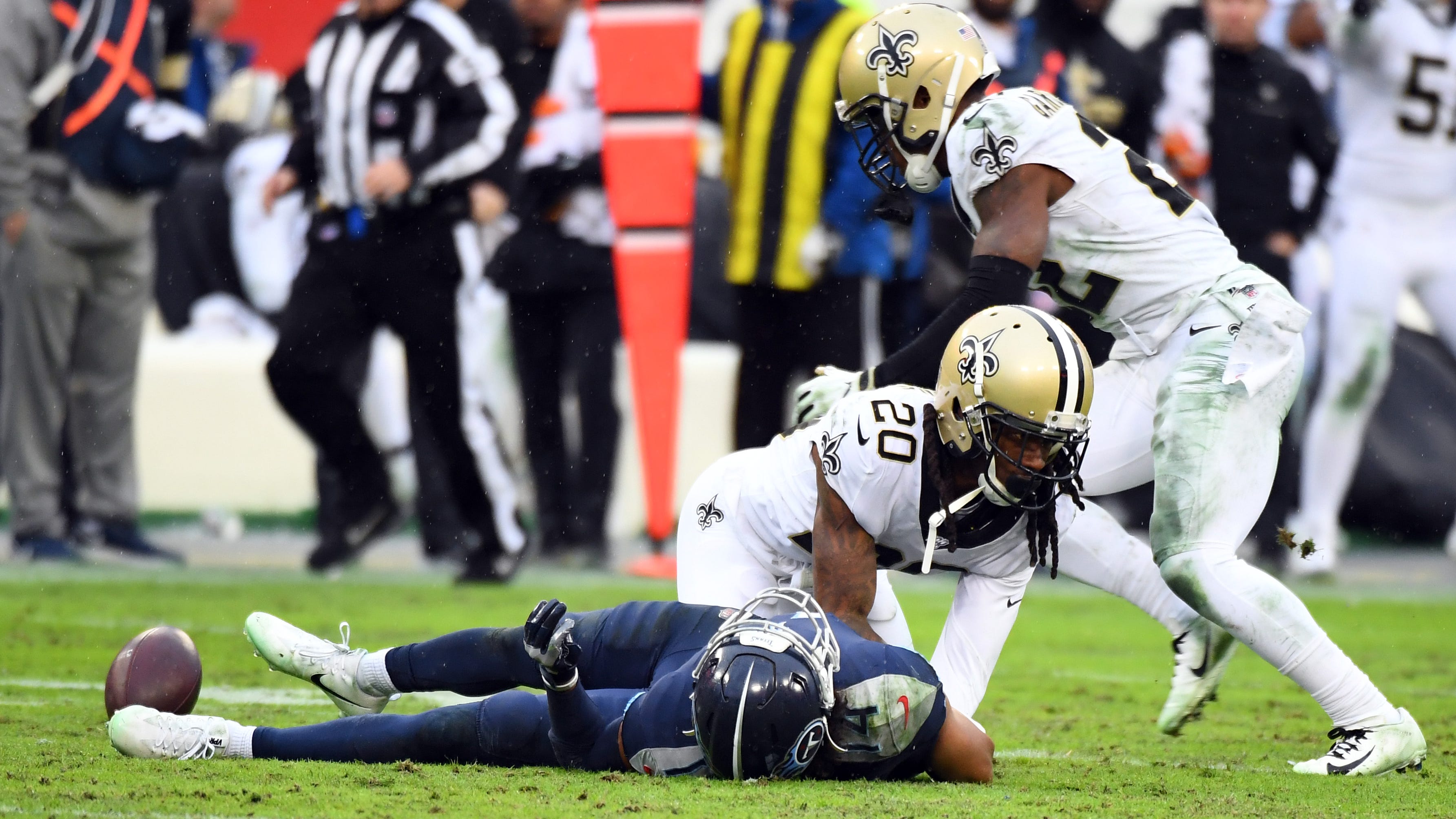 Saints 'still looking' for potential CB depth despite cap limitations, Mickey Loomis says