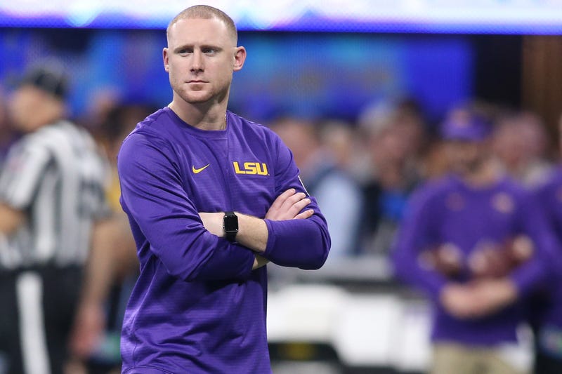 Joe Brady at LSU