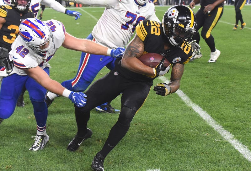 Steven Nelson getting tackled