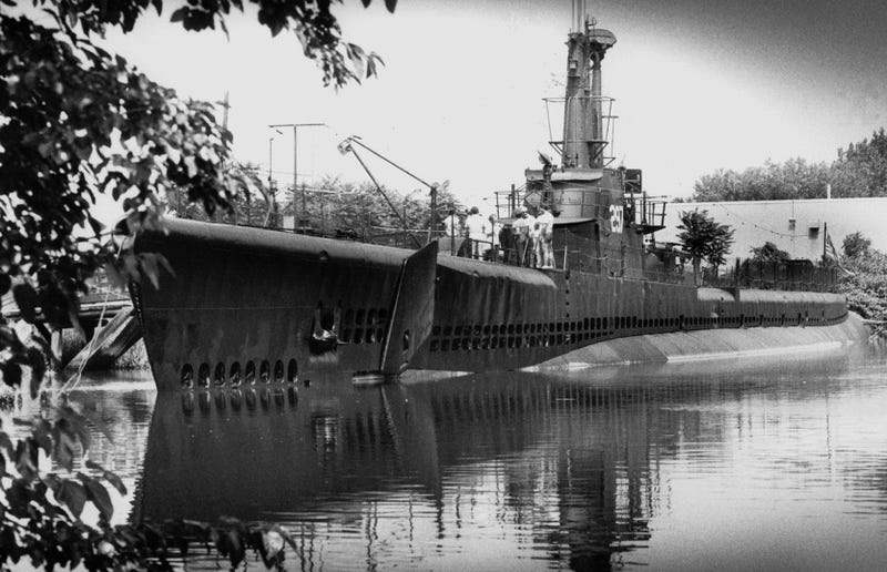 CLE based USS Cod involved in an "allision" over to Erie, PA