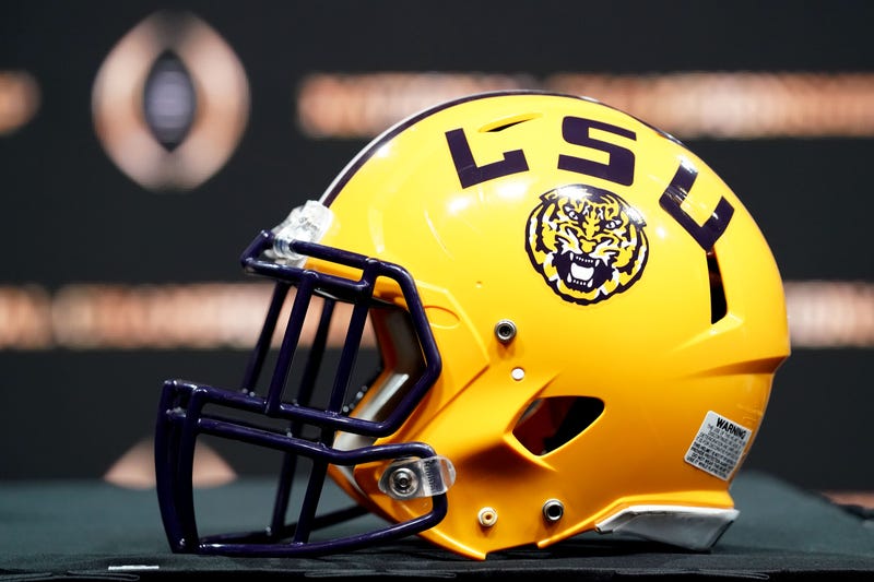 LSU Tigers helmet