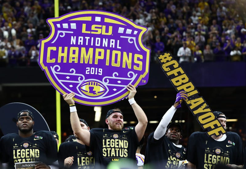 LSU celebrates