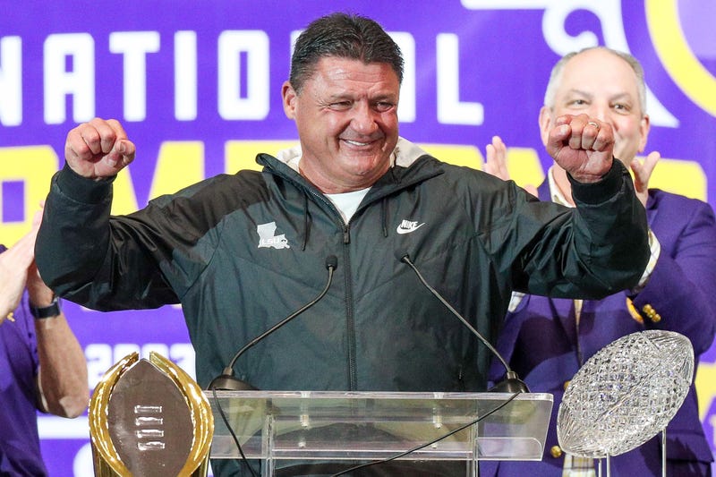 Coach Ed Orgeron