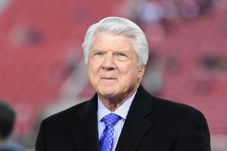 Jimmy Johnson before NFC Championship Game, 2020