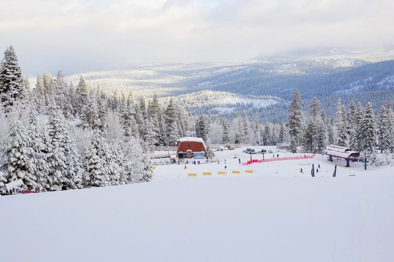An area of Northstar California Resort near Truckee, Calif., is blanketed with snow.