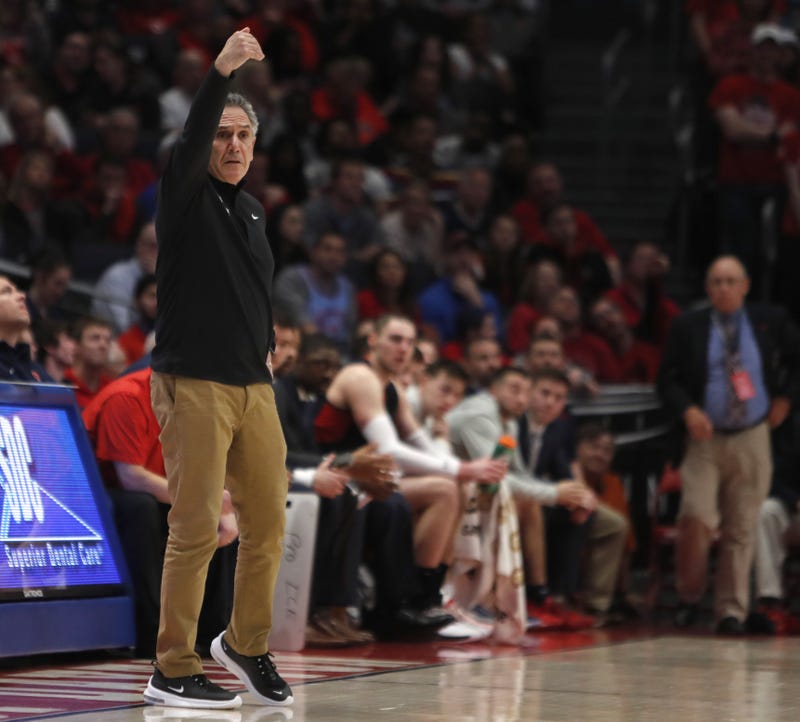 Duquesne head coach Keith Dambrot