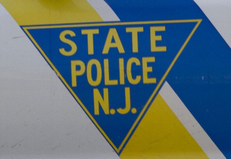 A New Jersey State Police shield