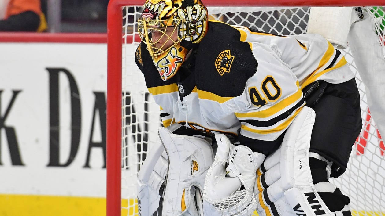 Sean McDonough provides update on Tuukka Rask during Bruins-Rangers broadcast