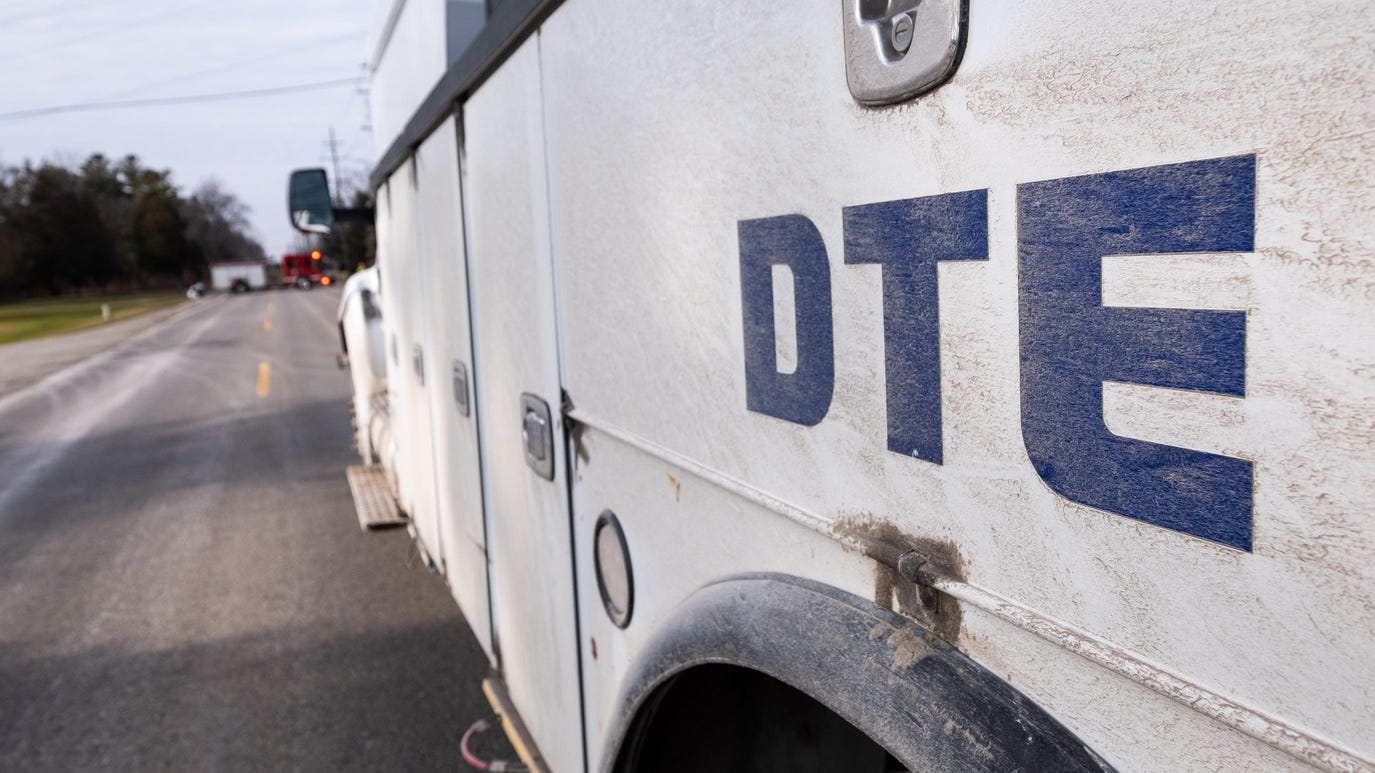 'Just half an inch of ice… it's equivalent to having a baby grand piano on that span of wire': DTE Energy prepares for downed trees, powerlines as ice storm approaches