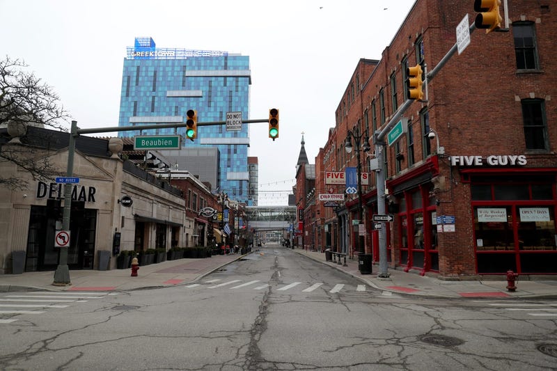 Monroe Street in Greektown
