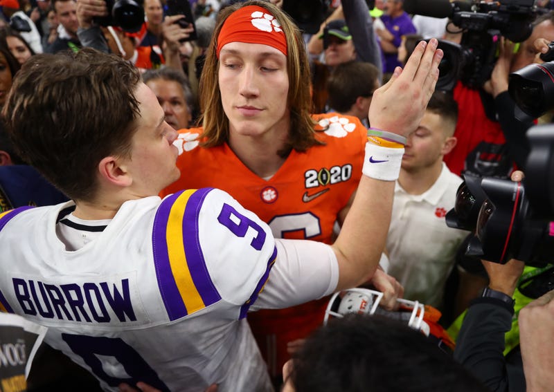 Bengals quarterback Joe Burrow and Jaguars quarterback Trevor Lawrence.