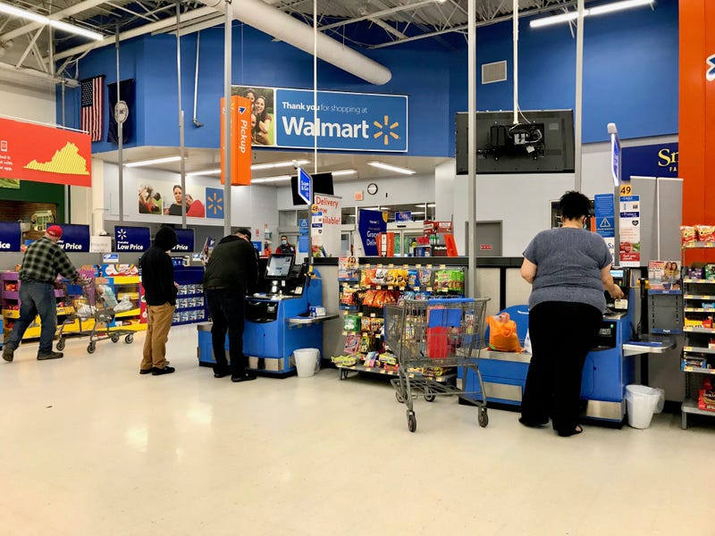 Walmart self checkout