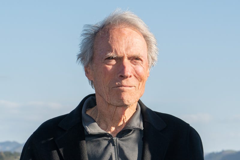 February 9, 2020; Pebble Beach, California, USA; American actor Clint Eastwood during the final round of the AT&T Pebble Beach Pro-Am golf tournament at Pebble Beach Golf Links.