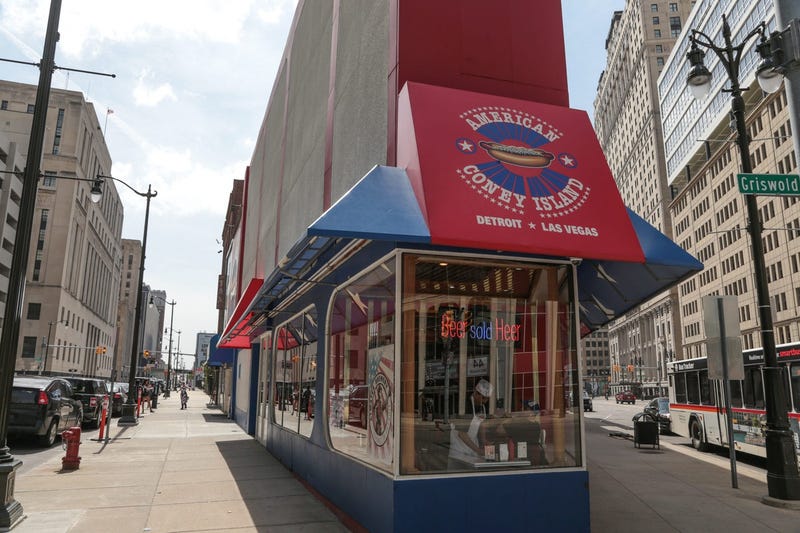 American Coney Island in downtown Detroit on May 17, 2017. 051717 American Coney Islan