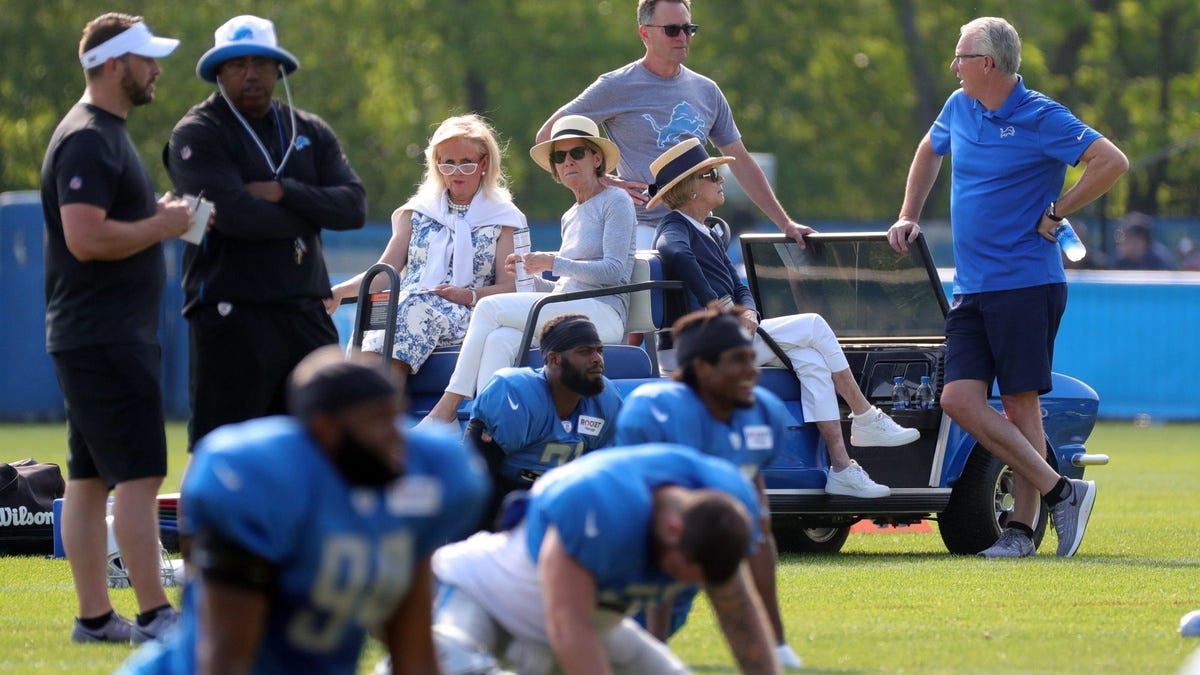 Sheila Ford Hamp on mission to fix the Lions. 'It's not a mission of dread.'
