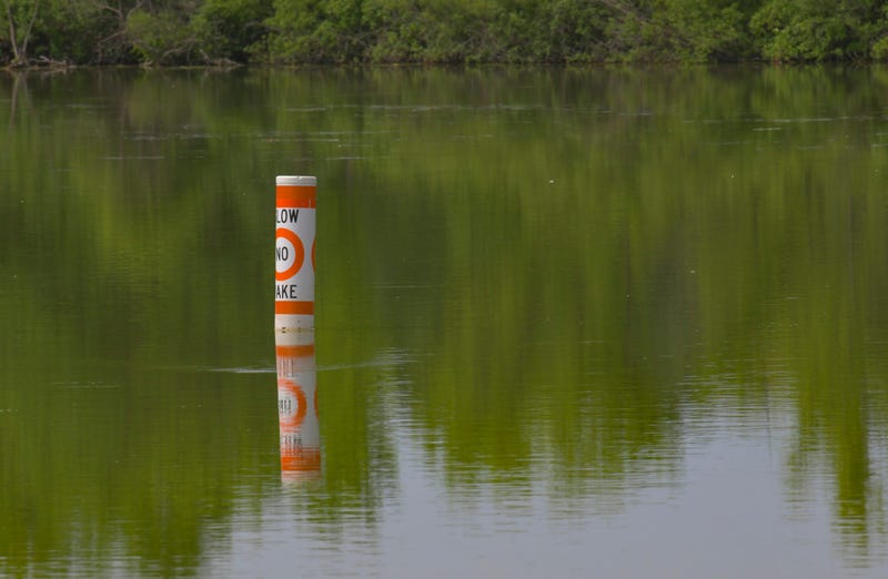 buoy marker in water