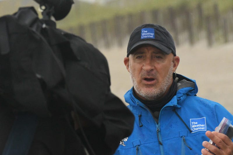 Weather Channel meteorologist Jim Cantore.