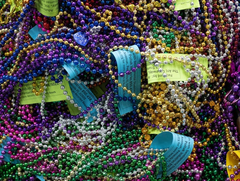 Mardi Gras beads