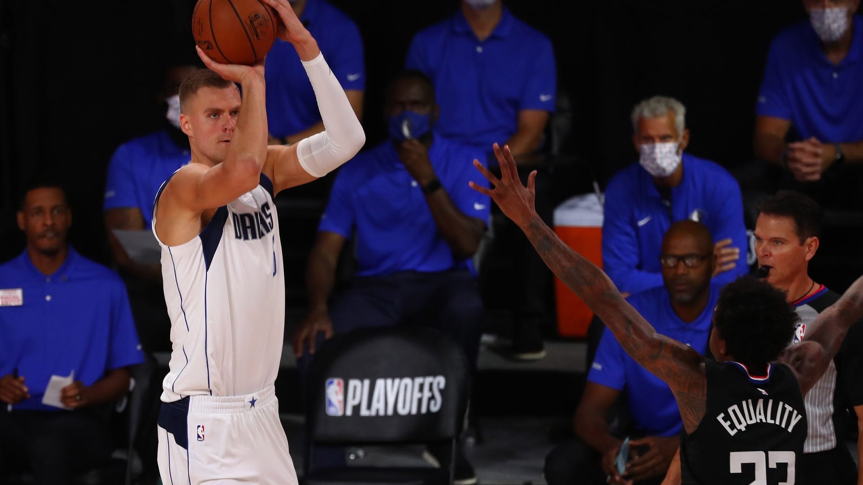Mavs GM Donnie Nelson says Kristaps Porzingis won't be ready to start season