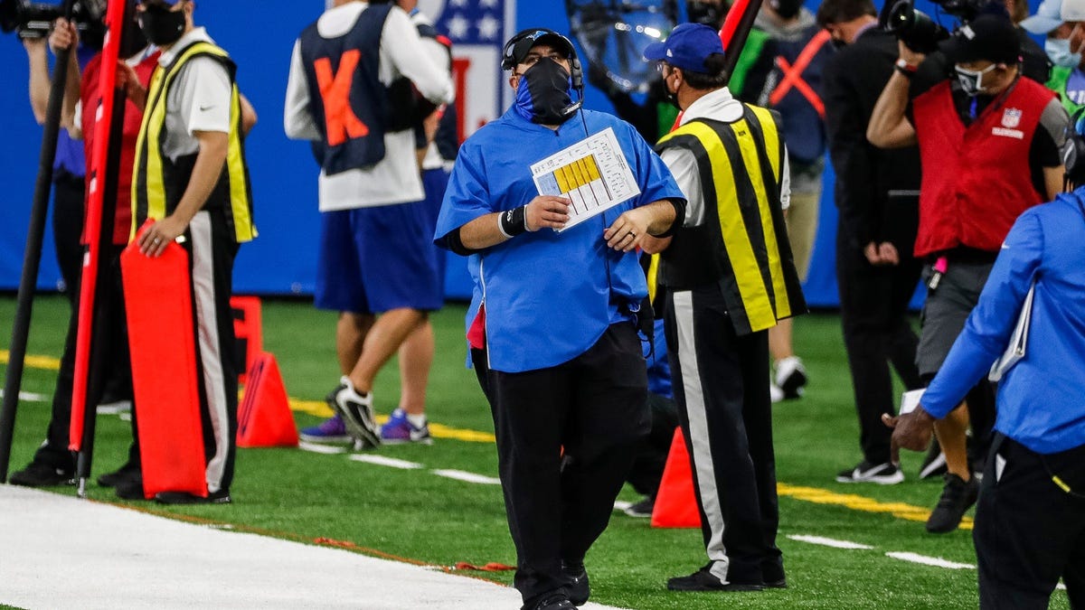 Detroit's defense is still broken. And Matt Patricia is out of excuses.
