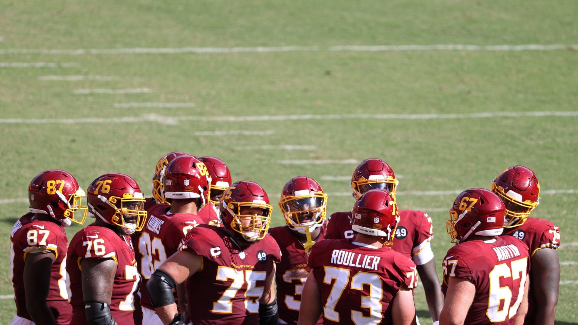 Washington Football Inactives vs. Cardinals: CB Fuller Out