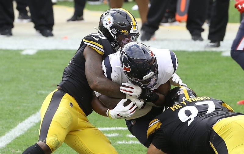 Devin Bush and Cam Heyward