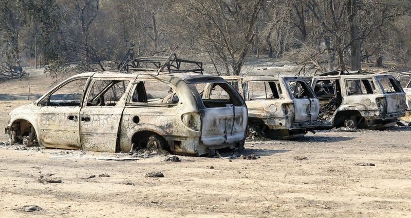 Scenes from the Zogg Fire in the Igo and Ono communities on Monday, Sept. 28, 2020.