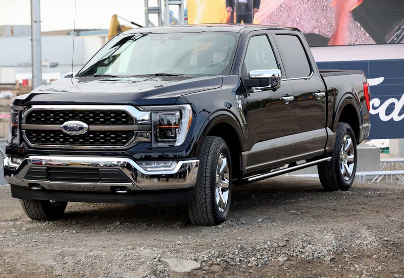 Police chase through 5 counties after the driver of an F-150.
