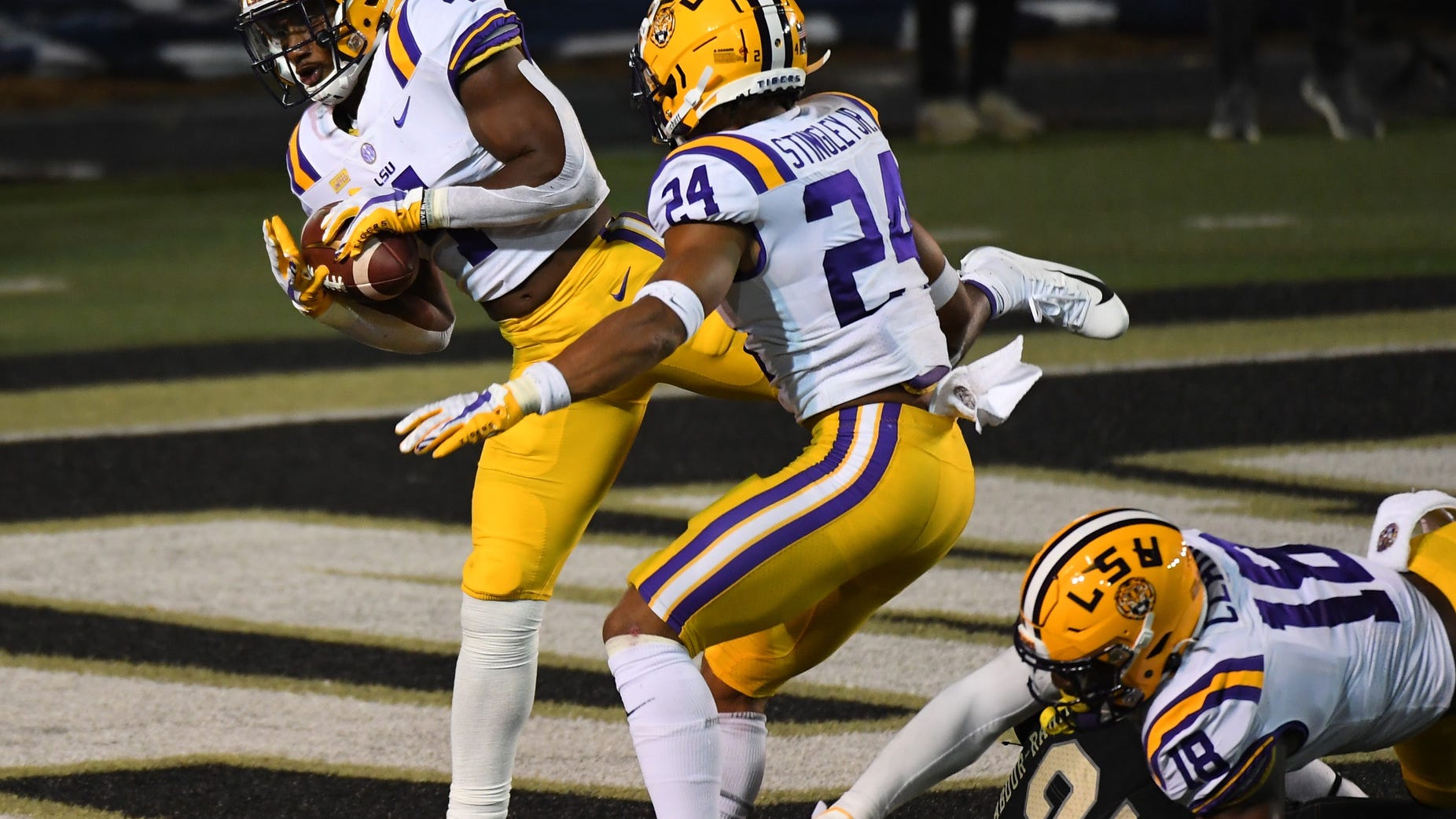 LSU freshmen could see a lot of time at safety, Orgeron says