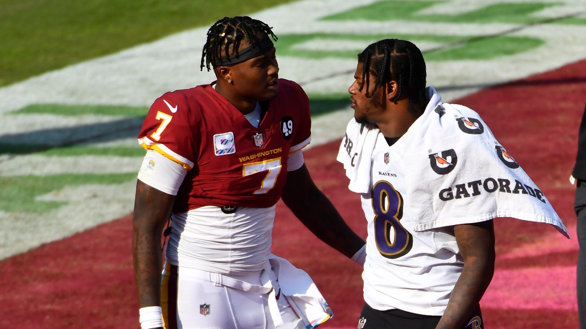 Haskins' agent calls out 'narrative' coming out of Washington