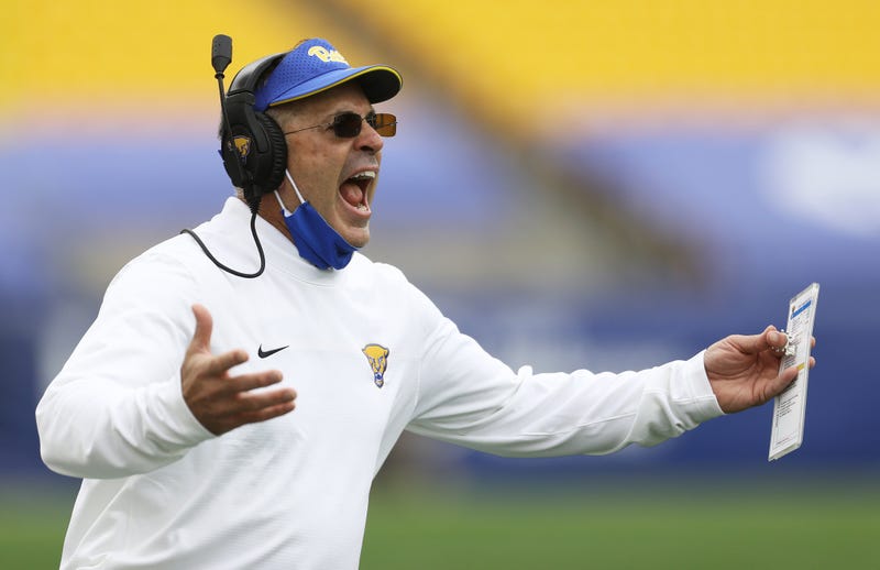 Pat Narduzzi screaming