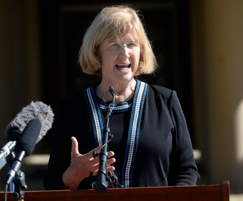 Molly Spearman, South Carolina Superintendent of Education at Roebuck Elementary School. File Photo