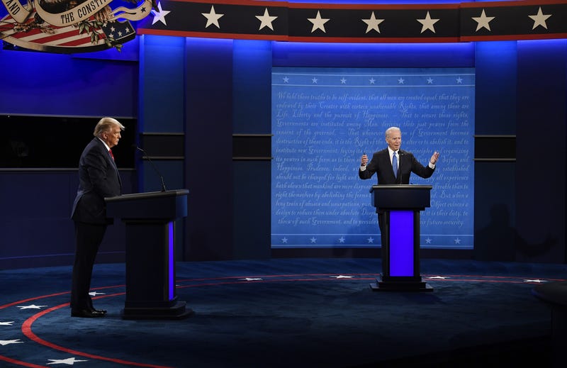 President Donald Trump and former Vice President Joe Biden