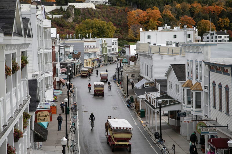 Mackinac Island's Main Street