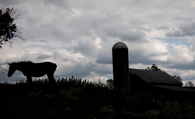 An Amish farm in Ohio.