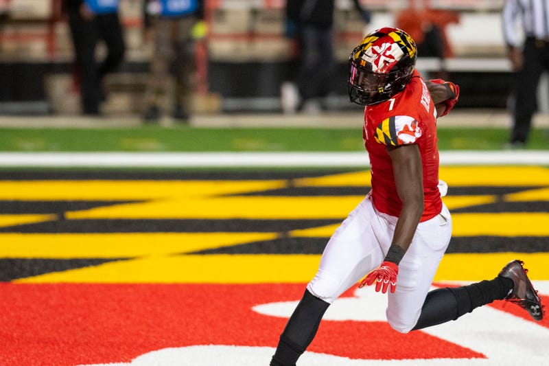 Dontay Demus Jr. scores the TD