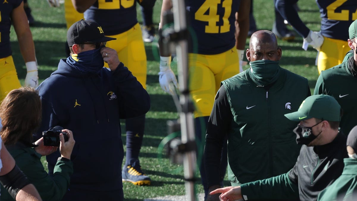 Big Noon kickoff for throwback Michigan-Michigan State clash