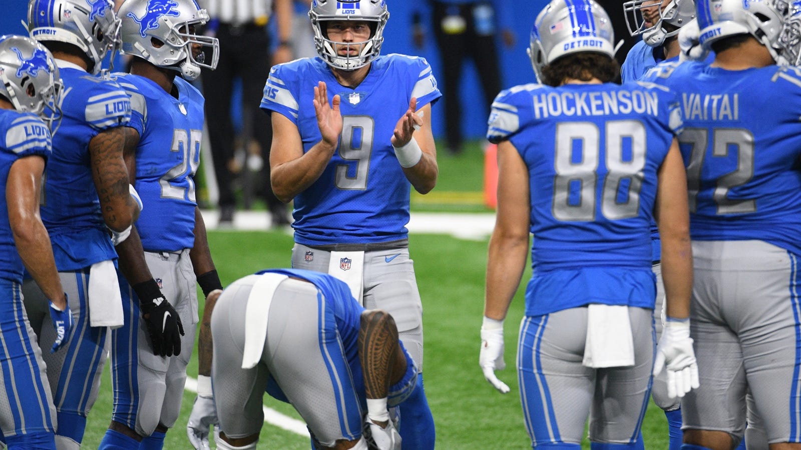 The path for Matthew Stafford to take the field this Sunday