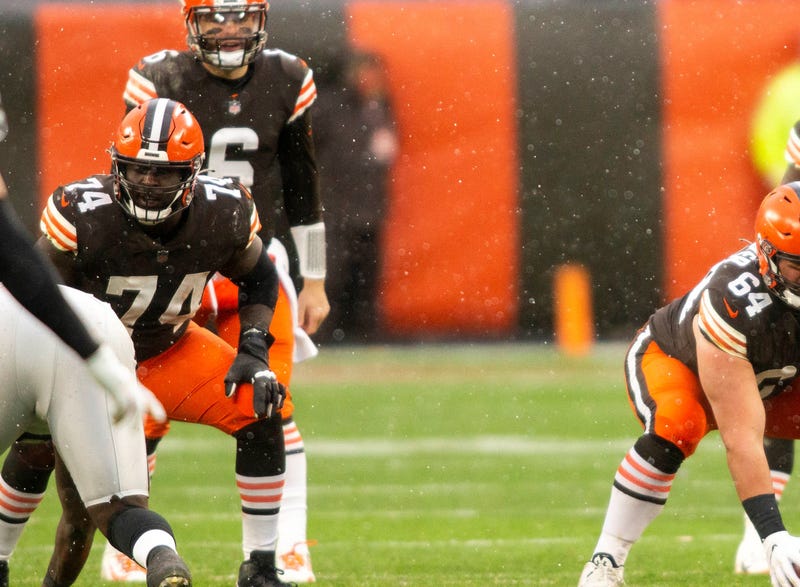 Cleveland Browns offensive lineman Chris Hubbard