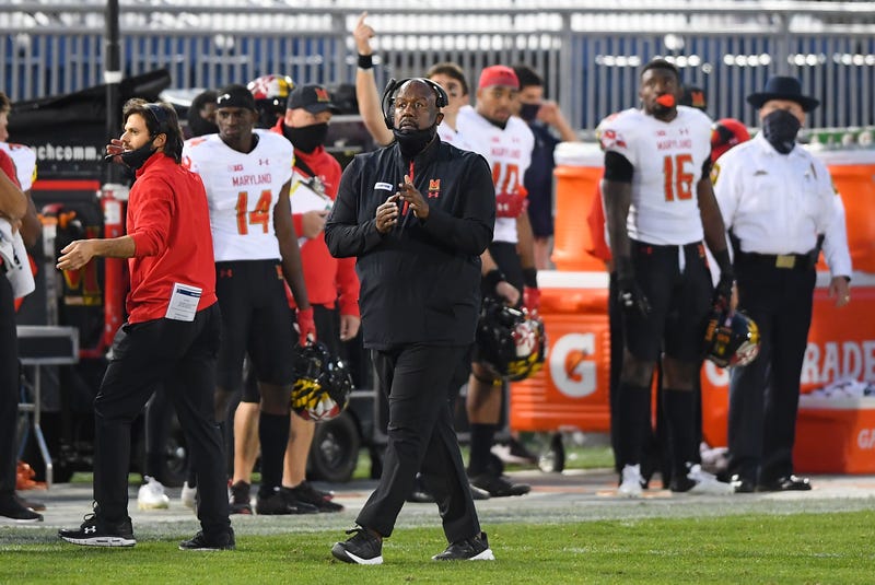 Maryland Head Football Coach Mike Locksley