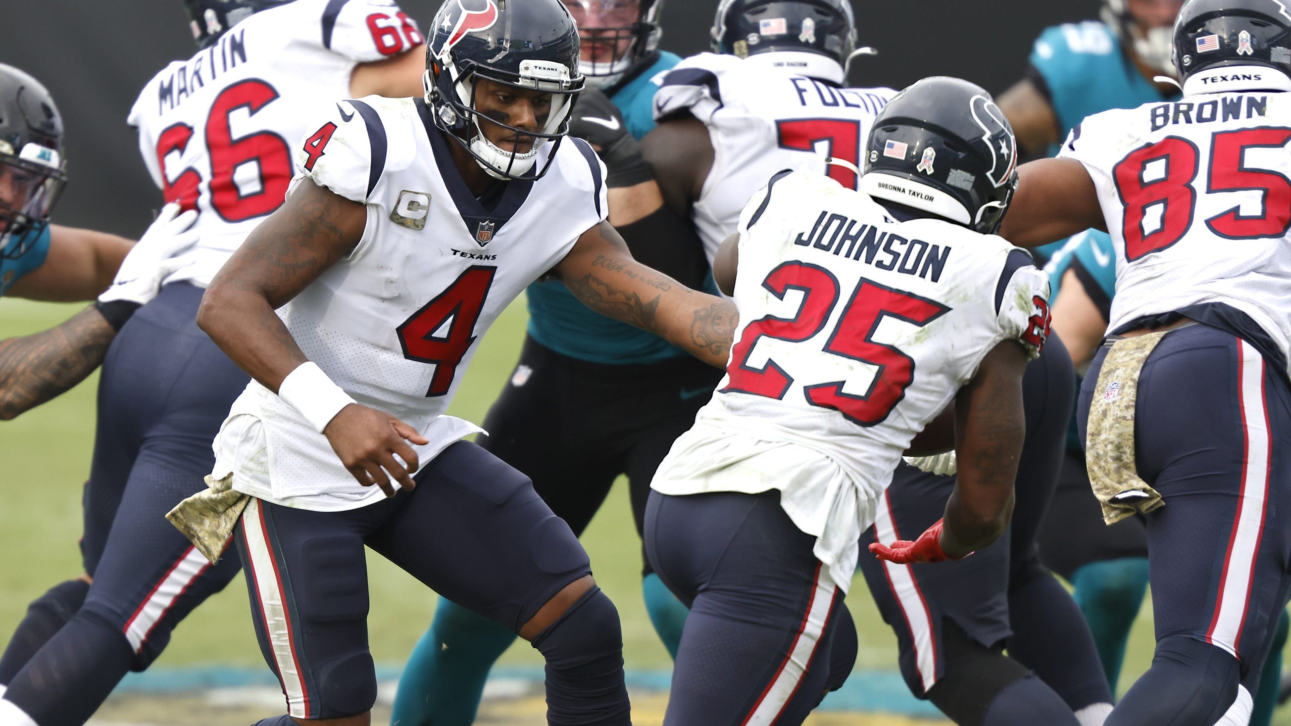 Texans' Duke Johnson stepped up when David Johnson went down