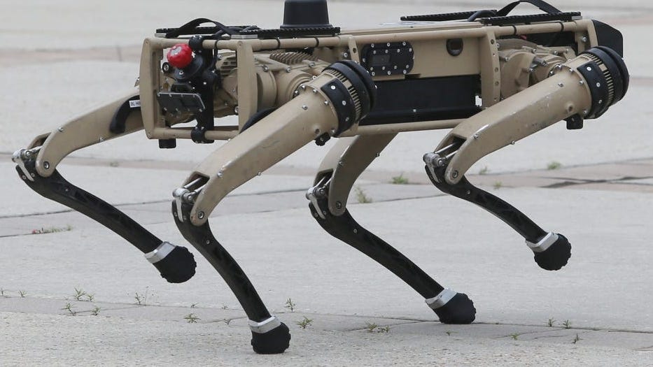 Robot dogs to begin patrolling US border