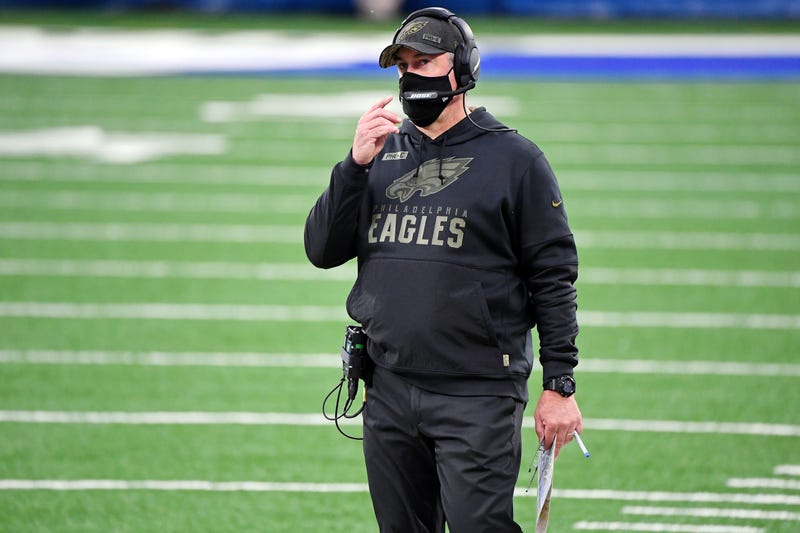 Philadelphia Eagles head coach Doug Pederson