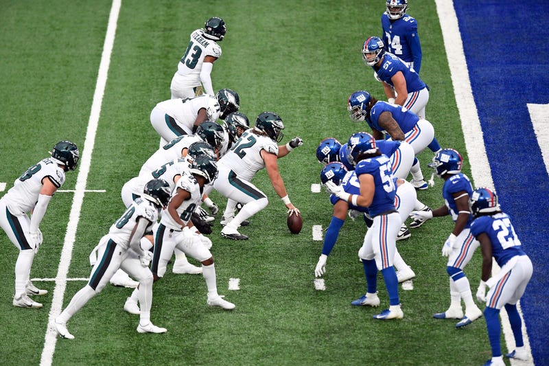 New York Giants vs. Philadelphia Eagles at MetLife Stadium on Nov. 15, 2020.
