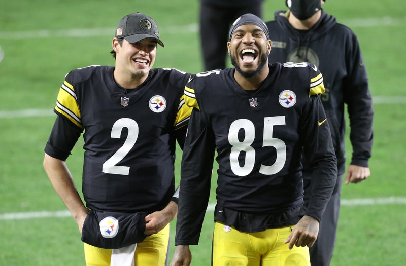 Mason Rudolph and Eric Ebron
