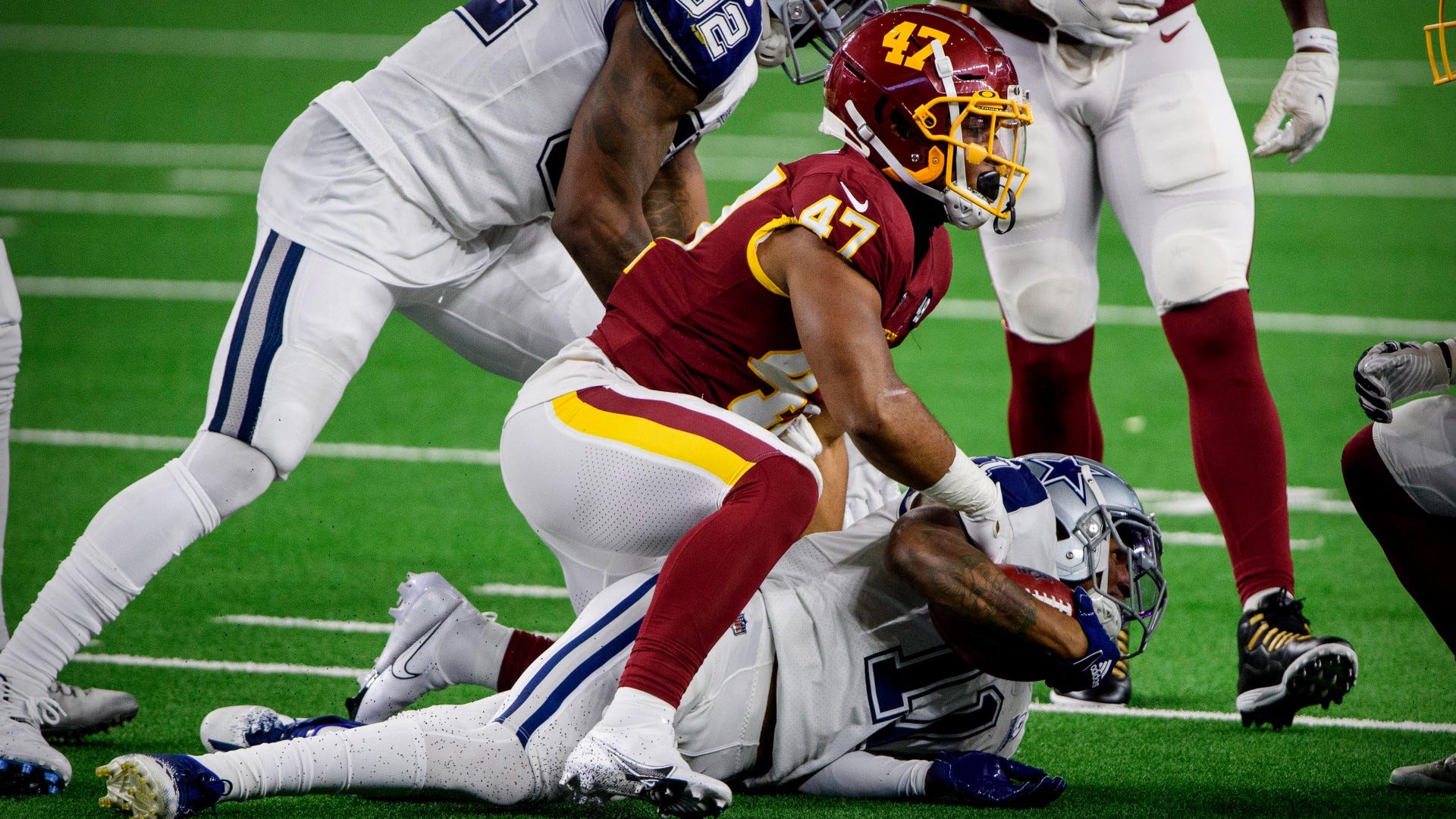 Dallas' dumb fake punt helps put Washington into 1st place in NFC East